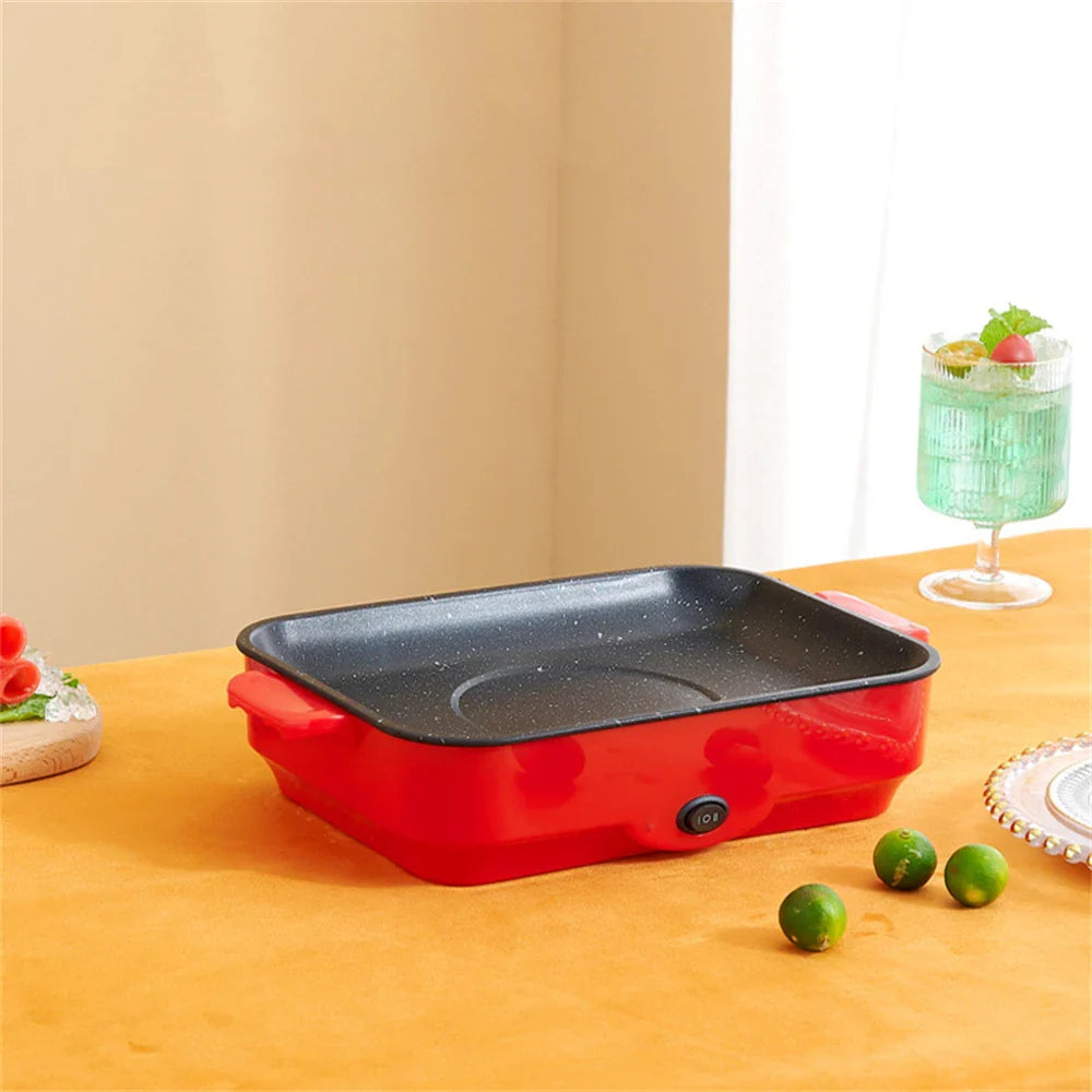 Plancha Électrique - HeatPlate™ - Rouge