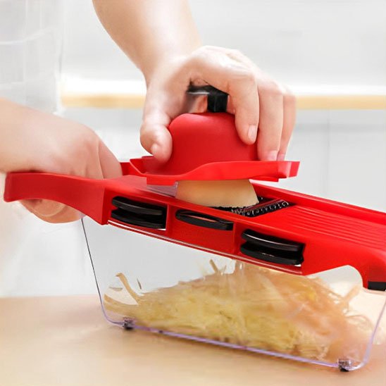 Mandoline cuisine plusieurs lame interchangeable